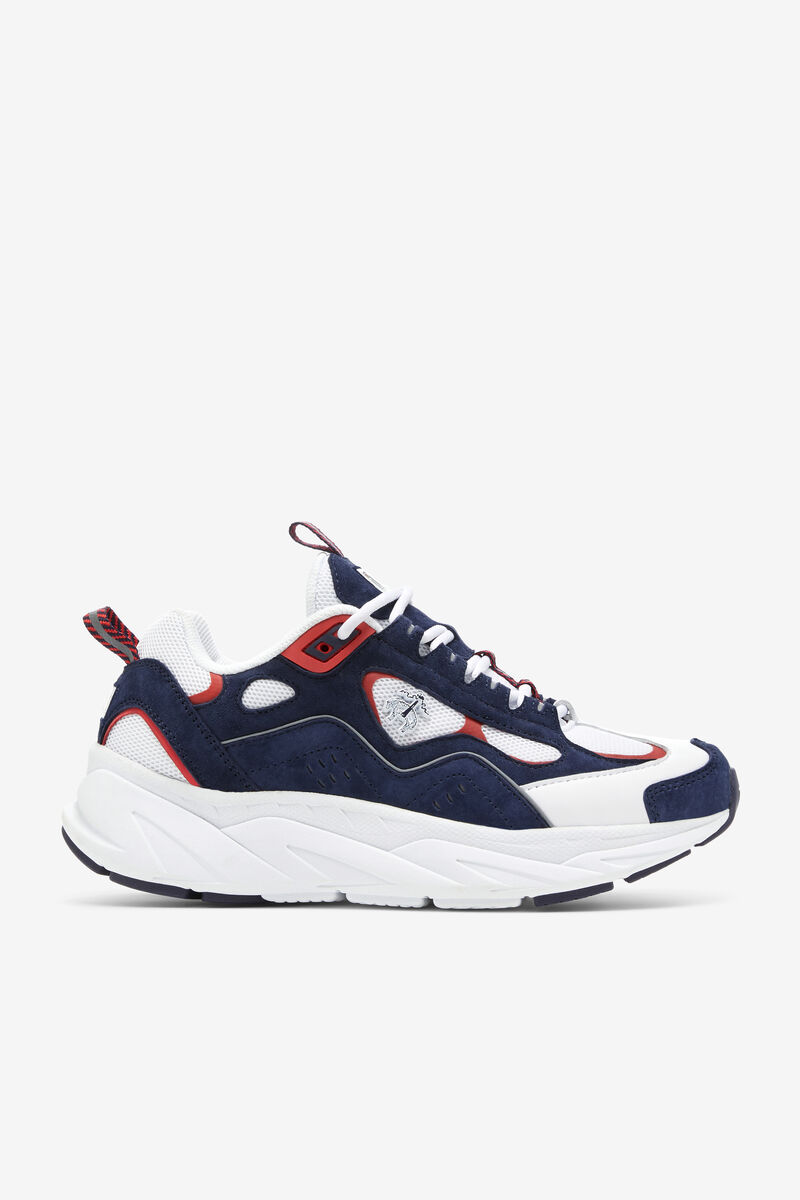 Fila Trigate Tjock Sneakers X Brooks Brothers | Fila Sneakers Herr Vita Marinblå Röda | djEnCeXsS5A