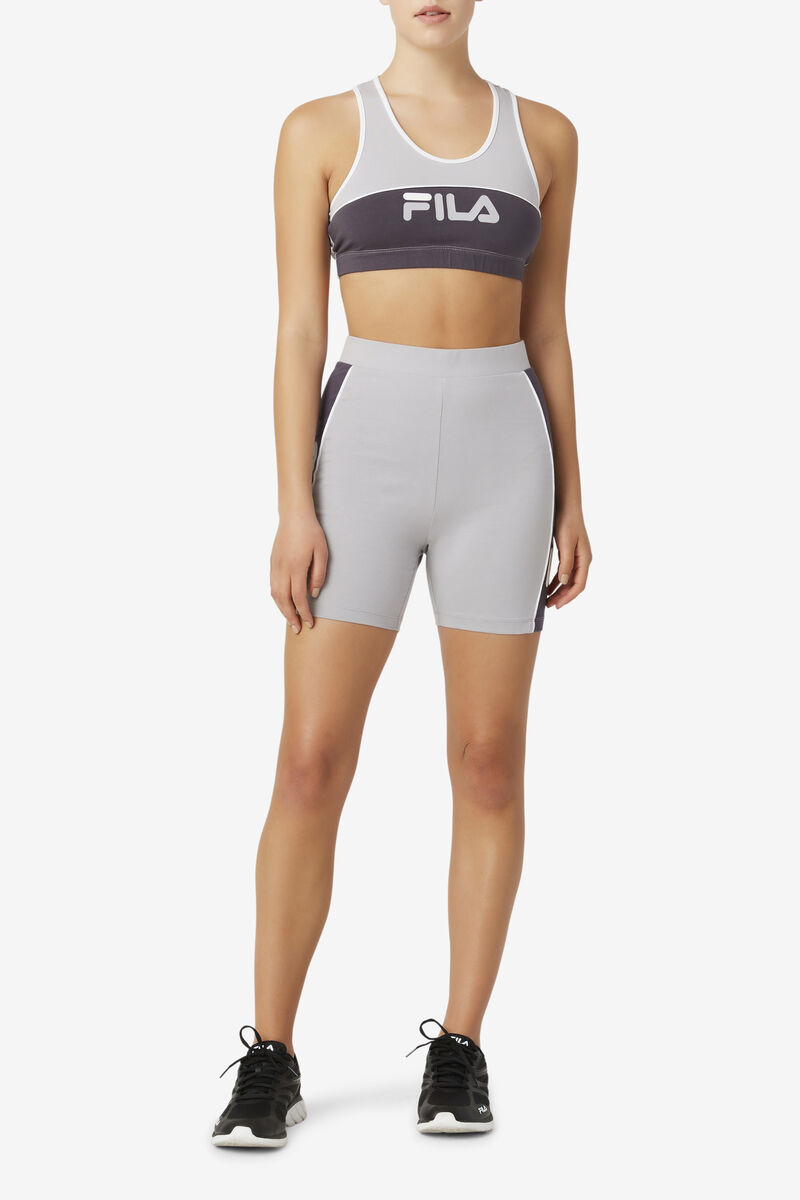 Fila Trina Bike Kort Shorts Dam Silver Vita | xlr9nJlJQt6