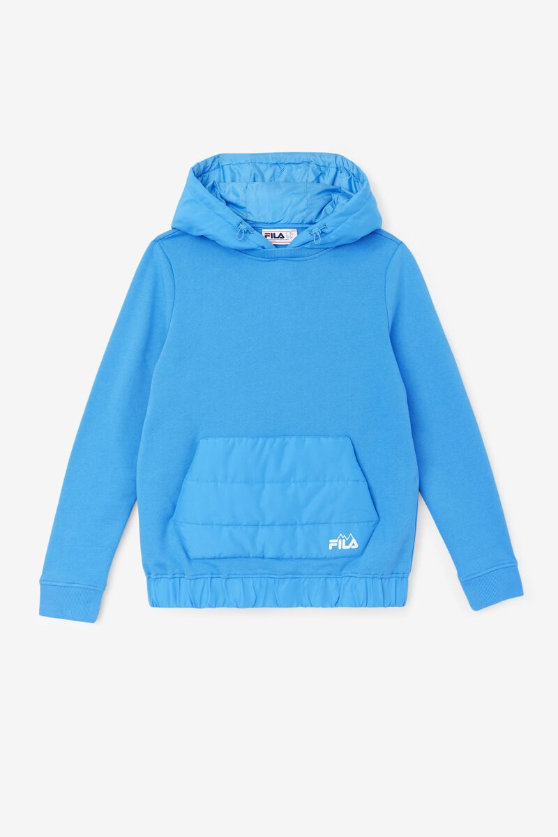 Fila Trinity Hoodie Tröjor Dam Blå | lAzAuKS3NTx