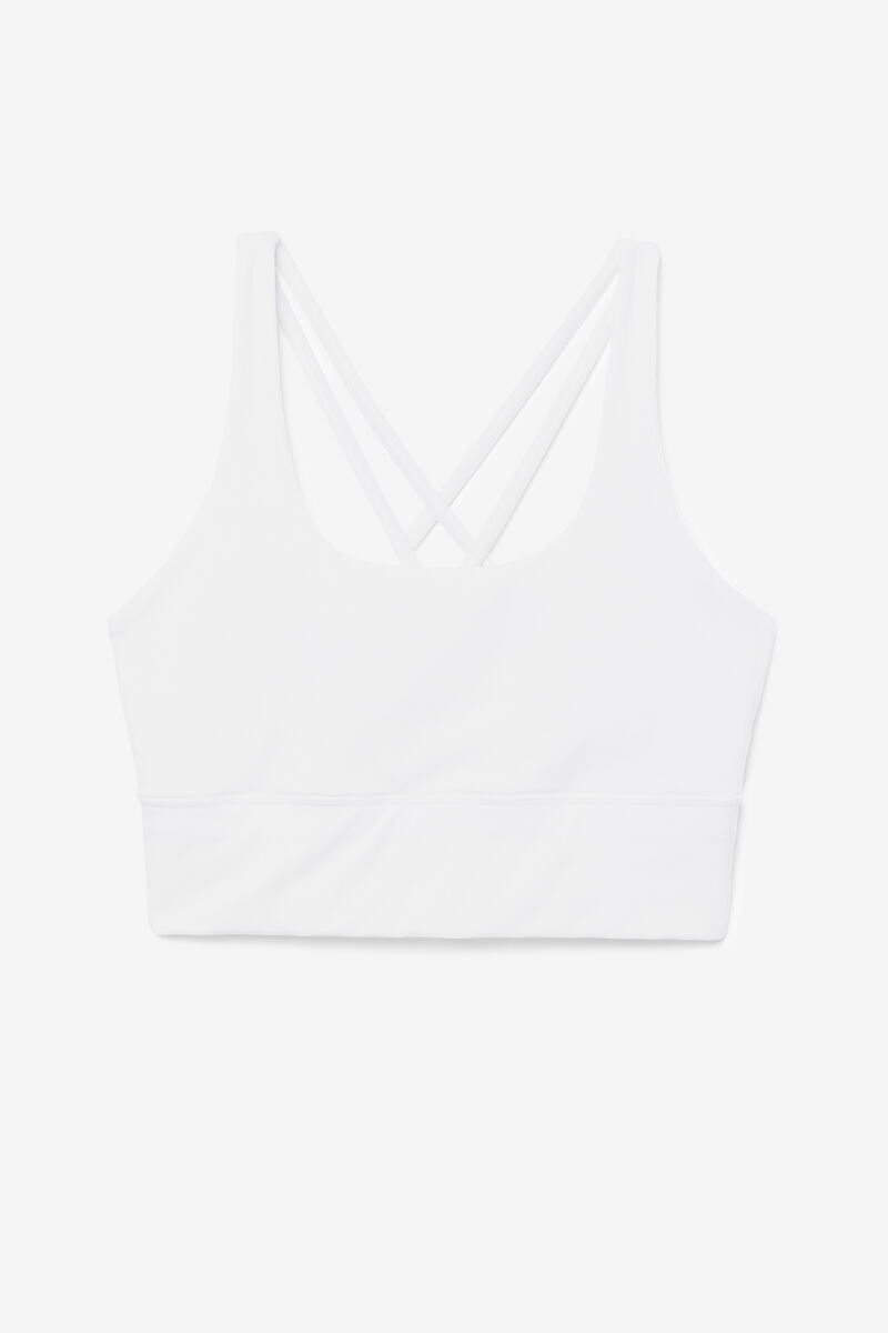 Fila Uplift Cross Back Bra Top Sport Bh Dam Vita | 9tIFtGMOFoT