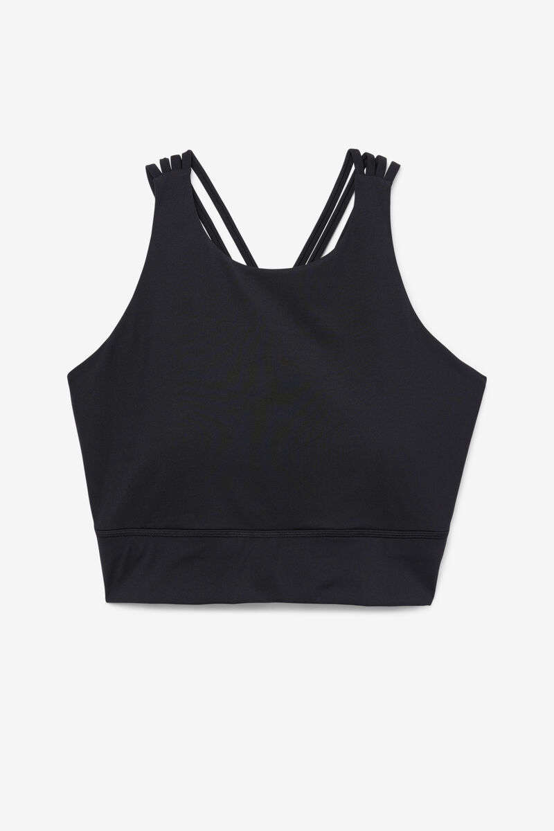 Fila Uplift High Neck Sports Bra Sport Bh Dam Svarta | FcelRMjKJAY