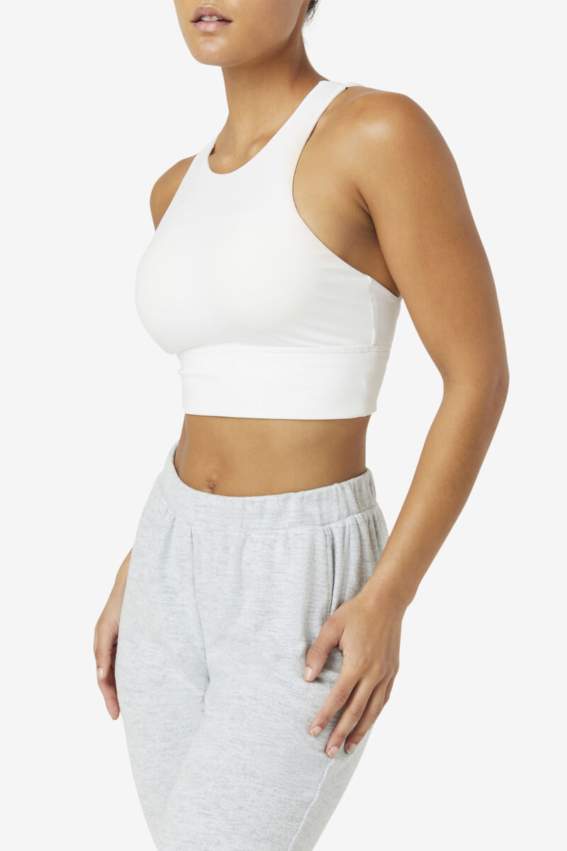 Fila Uplift High Neck Sports Bra Sport Bh Dam Vita | qf8qPg8cicS