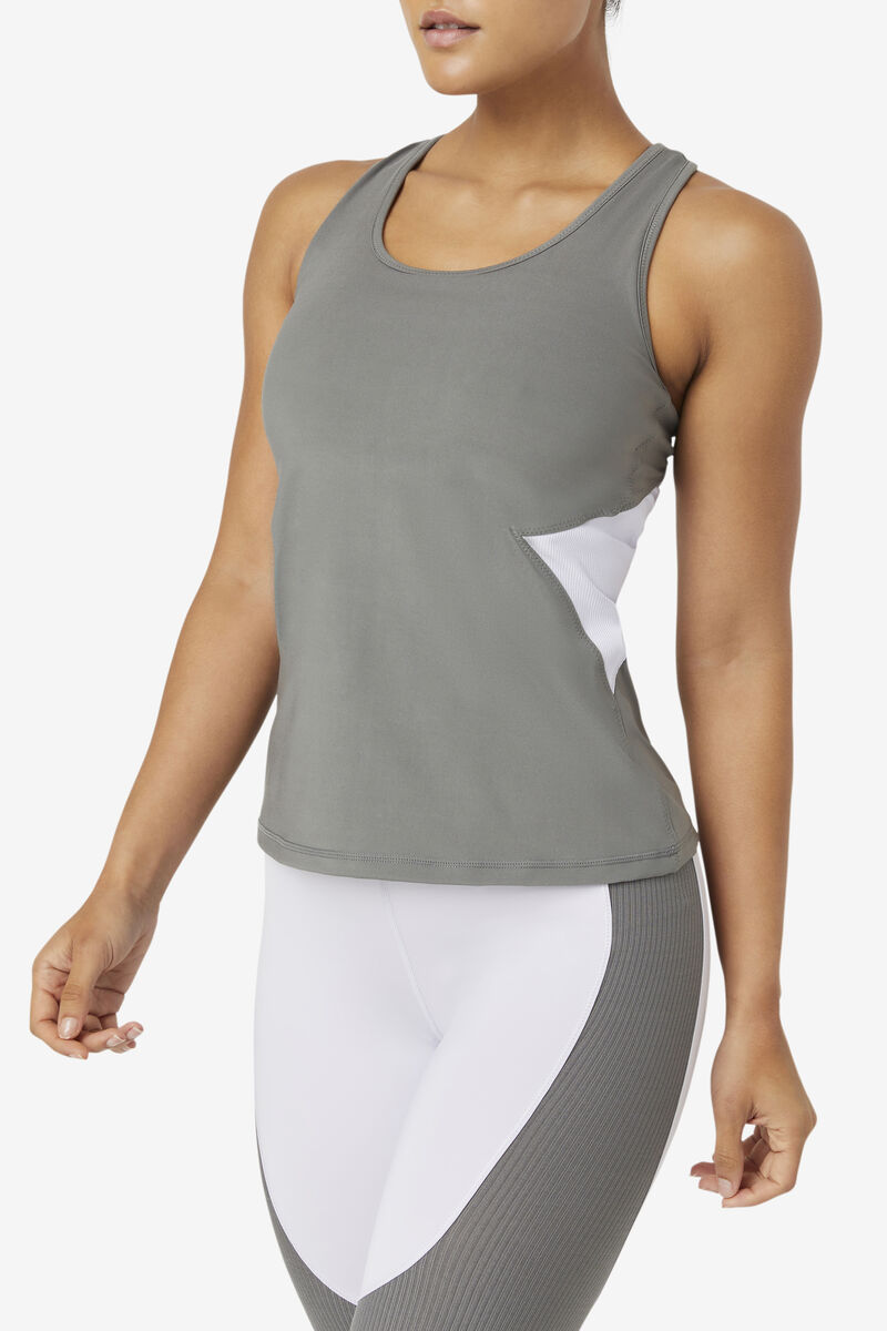 Fila Uplift Open Racerback Tank Top Sport Bh Dam Lavendel Blå | FeosD8Ja4UF