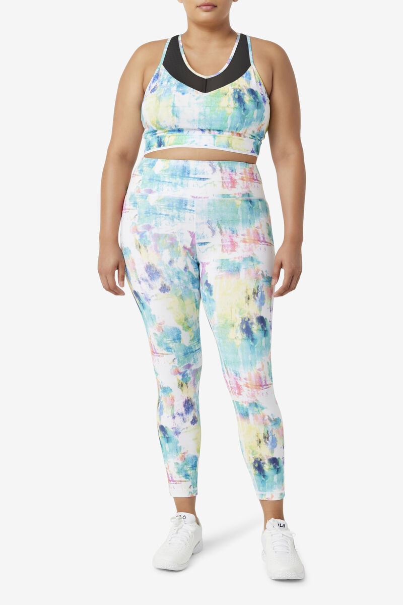 Fila Uplift Racerback Bra Top Sport Bh Dam Svarta Vita | Bcuex5hyzwi