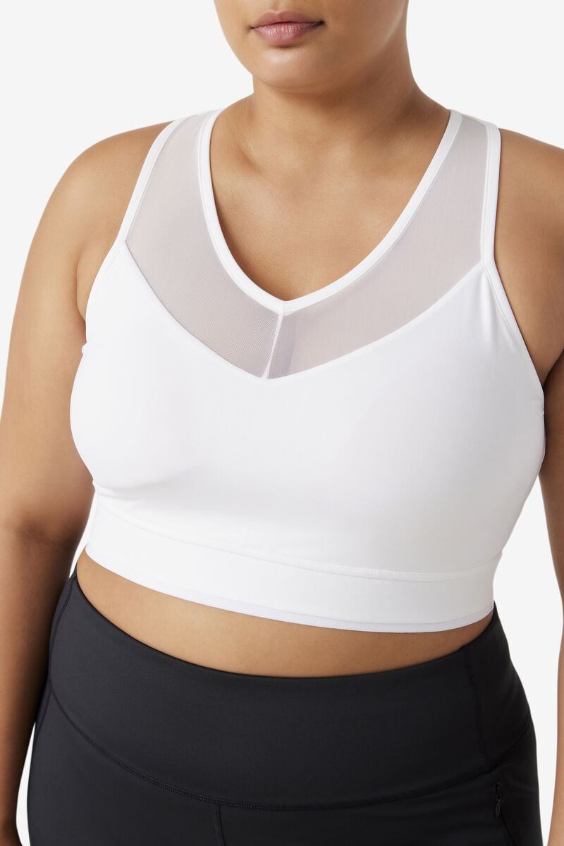 Fila Uplift Racerback Bra Top Sport Bh Dam Vita | hSkVyOREbPq