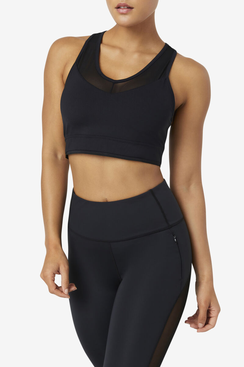 Fila Uplift Racerback Bra Top Sport Bh Dam Svarta | kldz3OX5jML