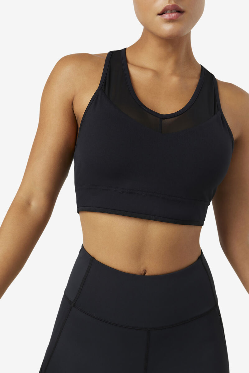 Fila Uplift Racerback Bra Top Sport Bh Dam Svarta | kldz3OX5jML