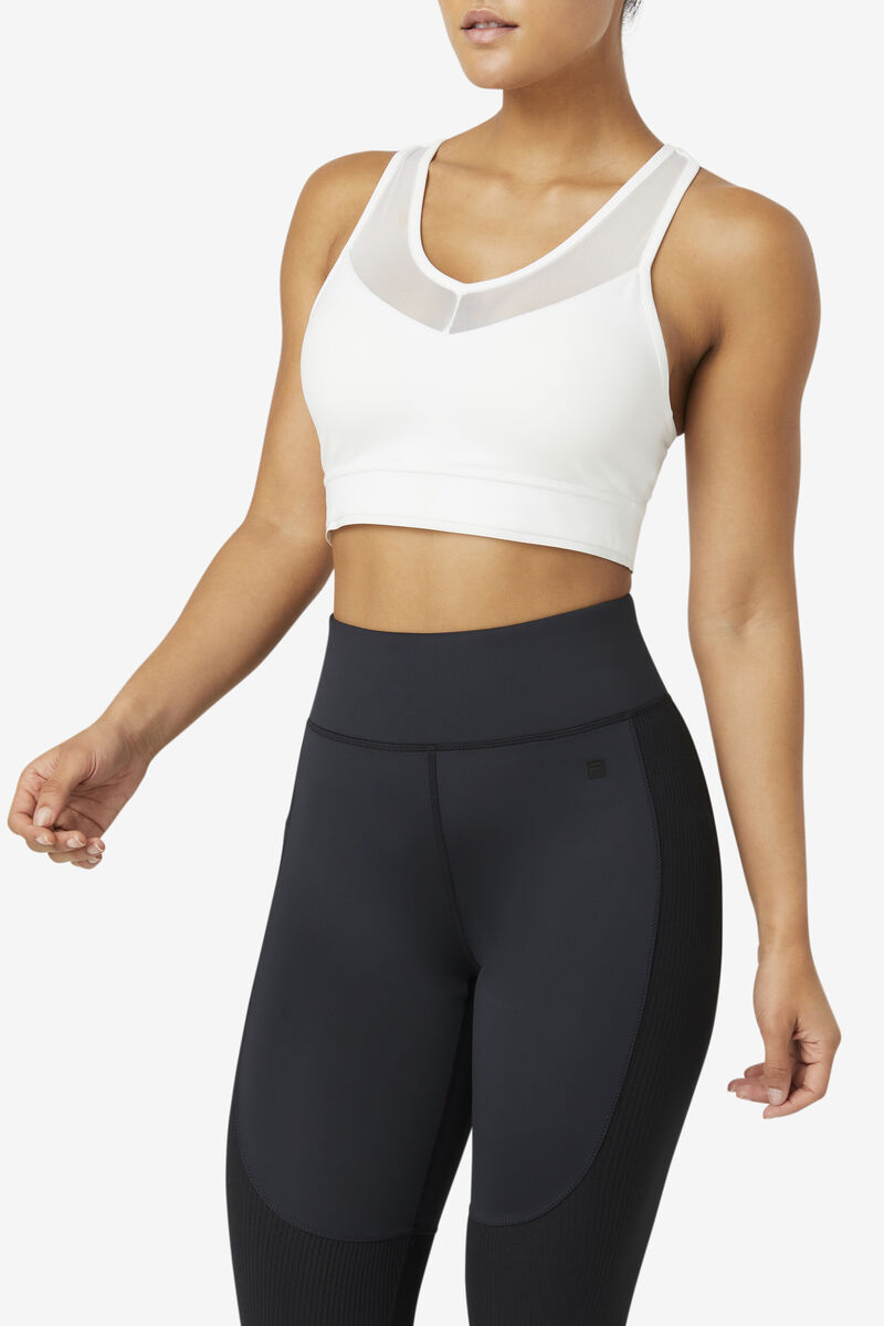 Fila Uplift Racerback Bra Top Sport Bh Dam Vita | lpmXxFJpJPQ