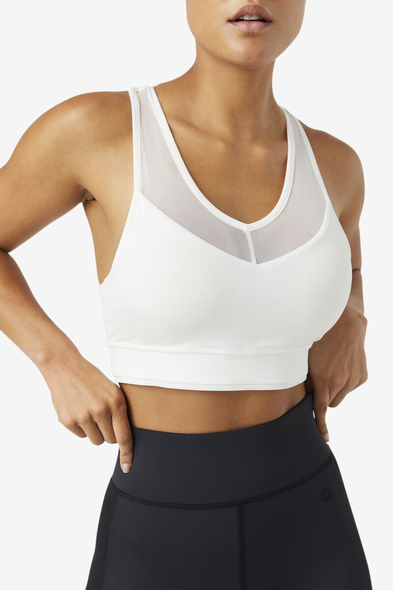 Fila Uplift Racerback Bra Top Sport Bh Dam Vita | lpmXxFJpJPQ