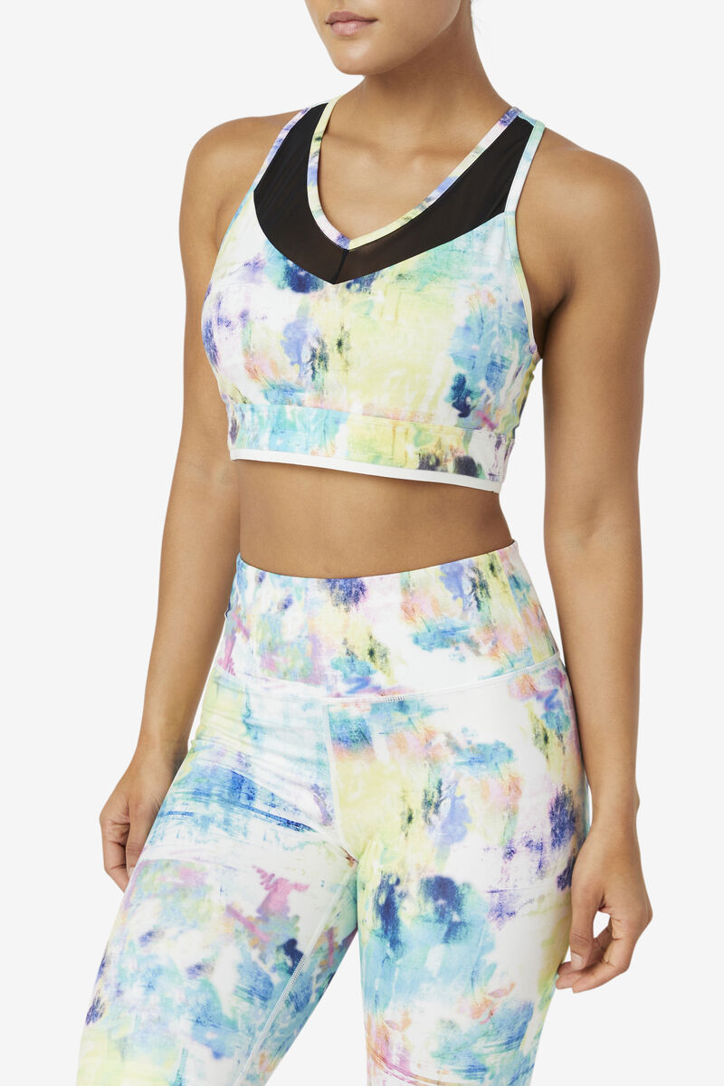 Fila Uplift Racerback Bra Top Sport Bh Dam Svarta Vita | pUmXH51Yxyd