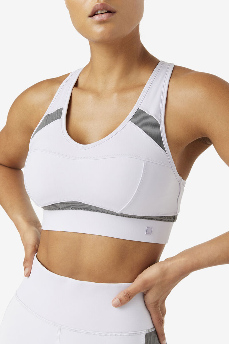 Fila Uplift Racerback Sports Bra Sport Bh Dam Lavendel Blå | JznzYtwo5iy