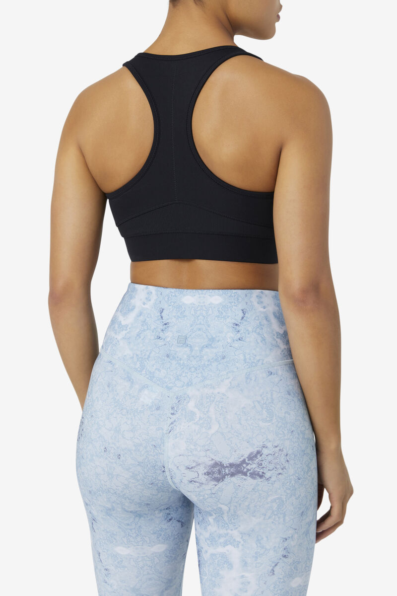 Fila Uplift Racerback Sports Bra Sport Bh Dam Svarta | T3bUsGdGVHg