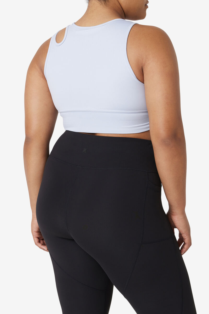 Fila Uplift Slice Crop Bra Top Sport Bh Dam Blå | 1774vm12CDC