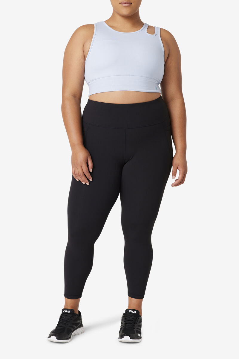 Fila Uplift Slice Crop Bra Top Sport Bh Dam Blå | 1774vm12CDC
