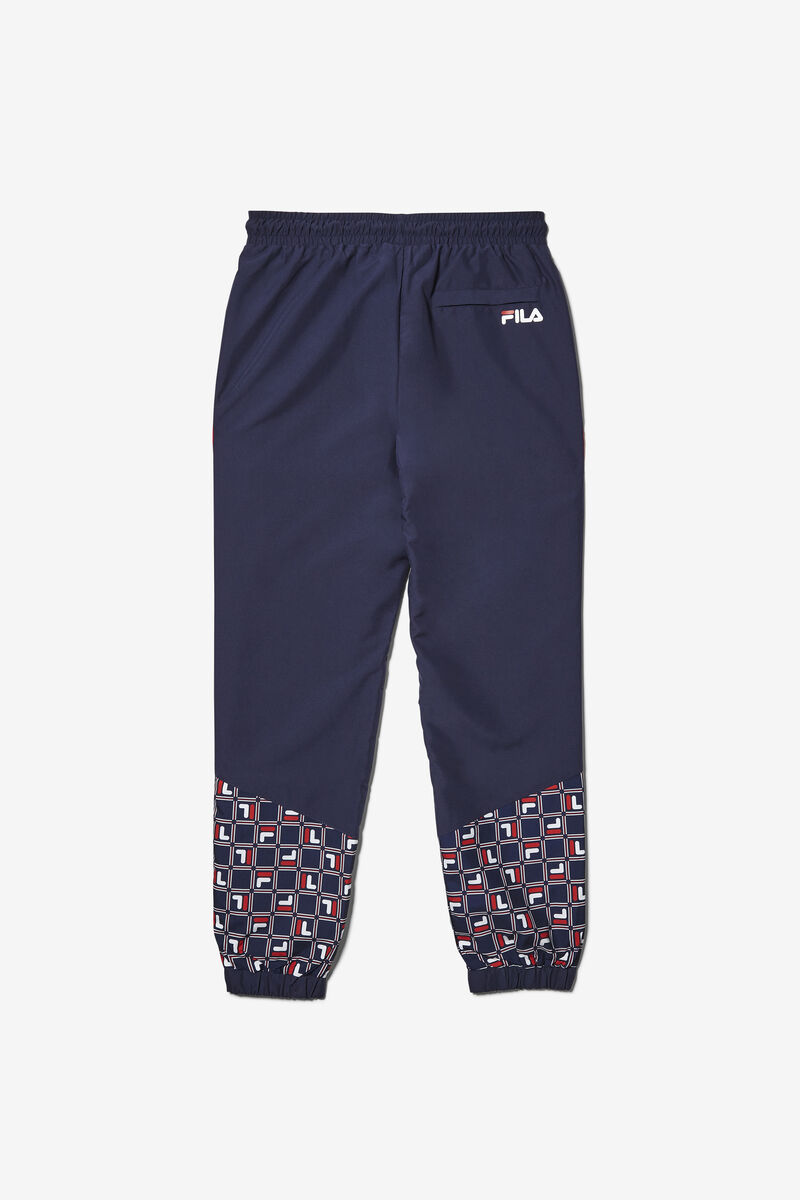 Fila Van Sant Pant Byxor Herr Marinblå Röda Vita | HwmlNiRLBH4