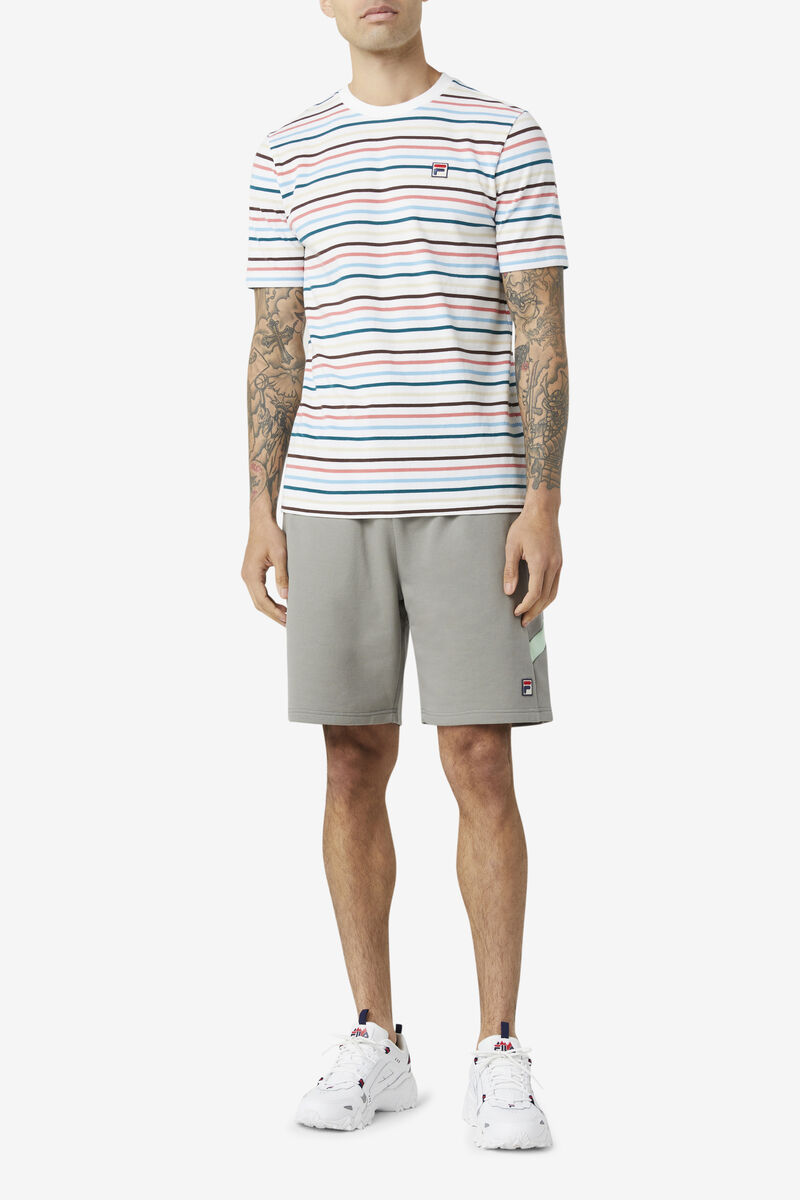 Fila Vara T-shirt Herr Vita | HjKF42SLOvZ