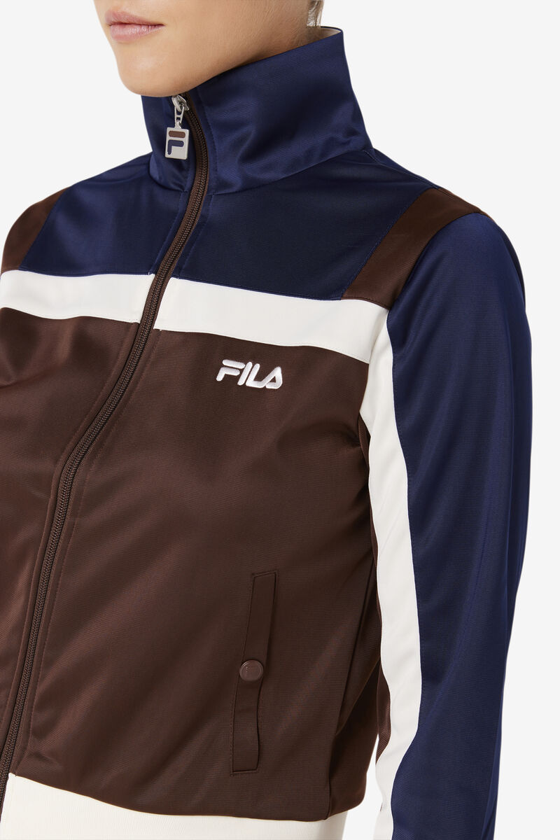 Fila Vesta Track Jacket Träningsoverall Dam Marinblå | 6OCebukOf4b