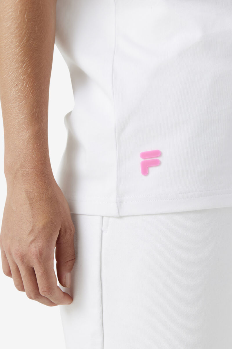 Fila Vinny T-shirt Dam Vita Rosa | q7XNrO9DdwP