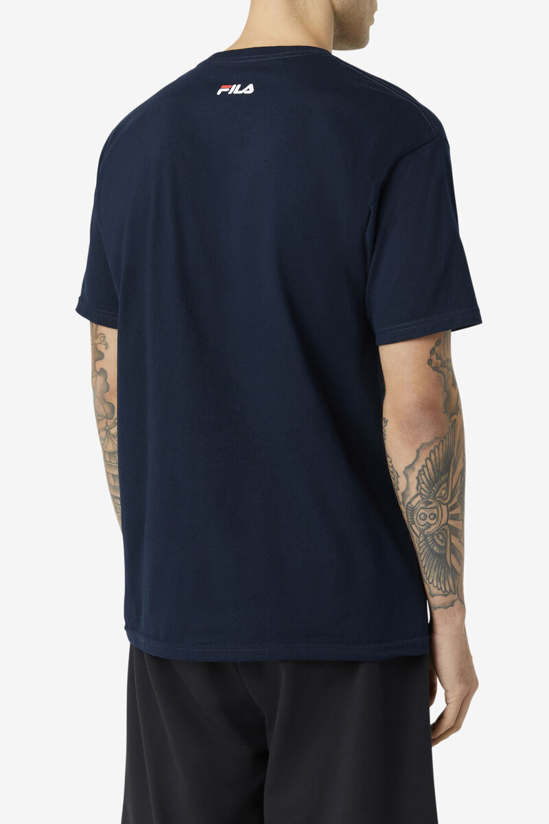 Fila Washington D.C. Love T-shirt Herr Marinblå | I5slzZTXGXz