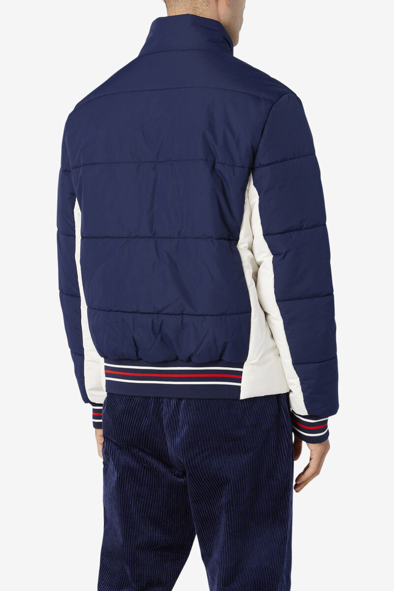 Fila Watson Puffer Jacket Jacka Herr Marinblå | nGzwRKycxPc