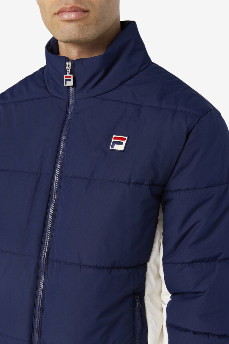 Fila Watson Puffer Jacket Jacka Herr Marinblå | nGzwRKycxPc