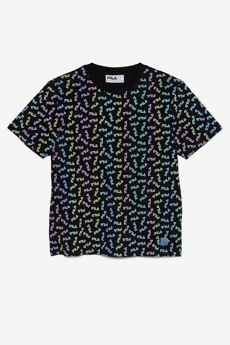 Fila Whitney Boyfriend T-shirt Dam Svarta | mYE6r31gVos