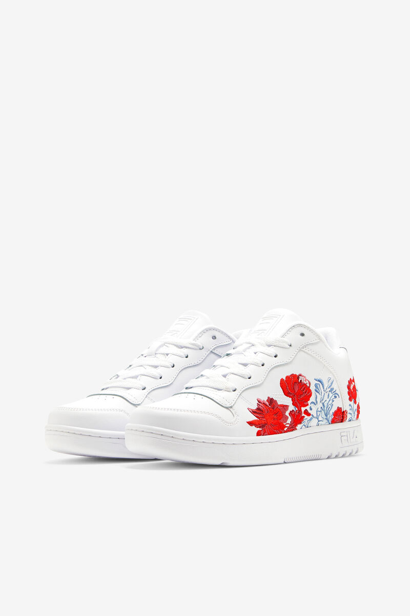 Fila Wx-110 Flower Sneakers Dam Vita Vita Vita | 6QbugSpm8N7