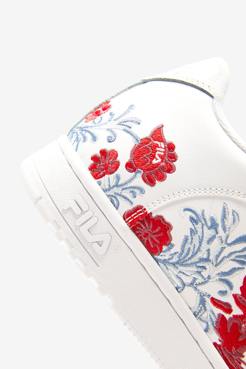 Fila Wx-110 Flower Sneakers Dam Vita Vita Vita | 6QbugSpm8N7
