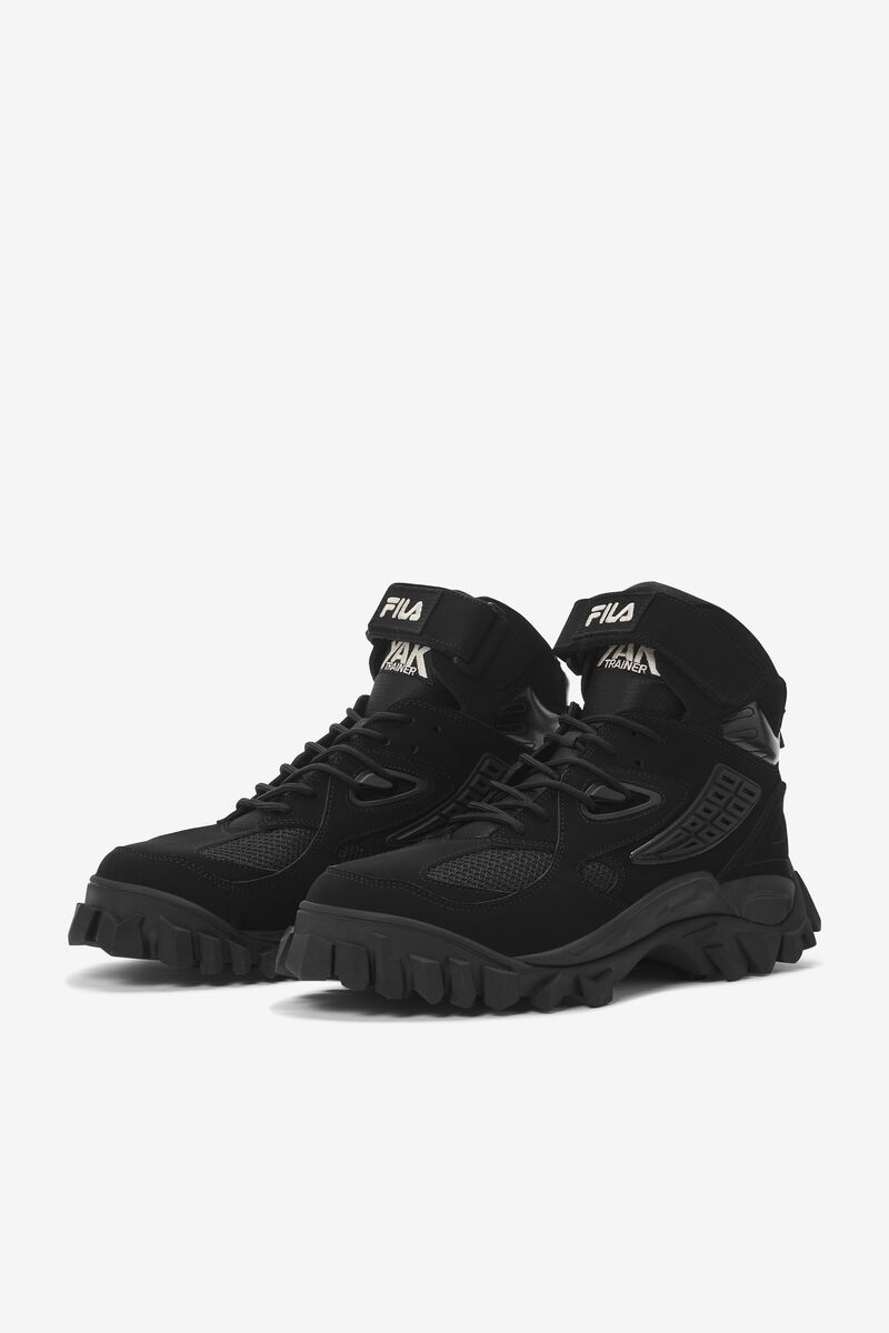 Fila Yak Black Vinter Sneaker Boots | Fila Sneakers Herr Svarta Svarta | hbHCLkYbSz3