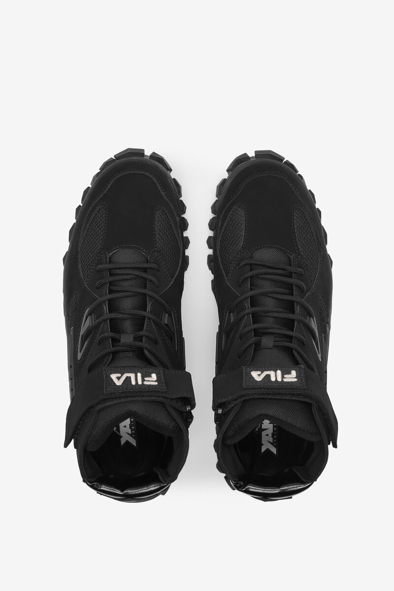 Fila Yak Black Vinter Sneaker Boots | Fila Sneakers Herr Svarta Svarta | hbHCLkYbSz3