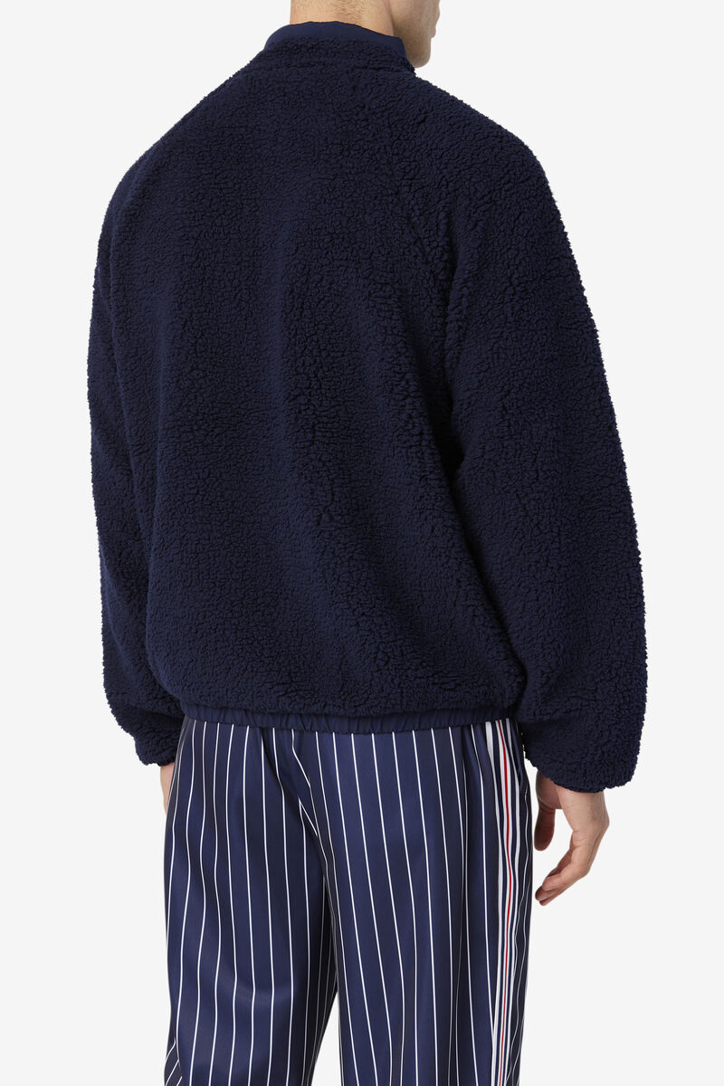 Fila Yuri Jacket Jacka Herr Marinblå | ihxEuHJVBU2