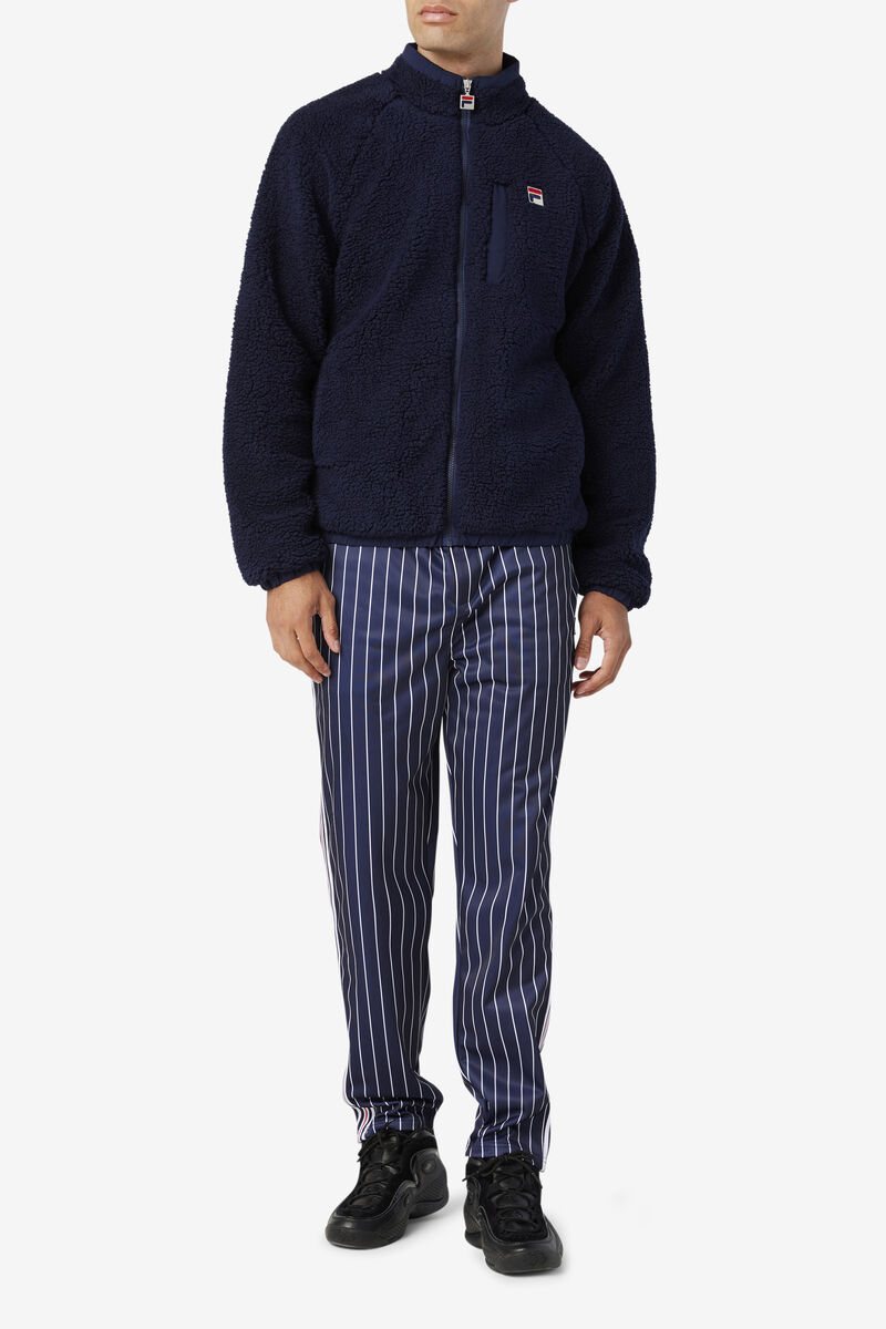 Fila Yuri Jacket Jacka Herr Marinblå | ihxEuHJVBU2