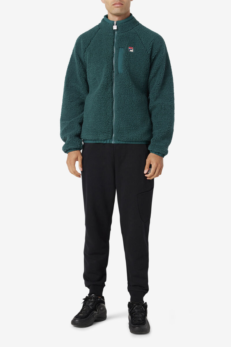 Fila Yuri Jacket Jacka Herr Mörkgröna | 1e5t12H6fwn