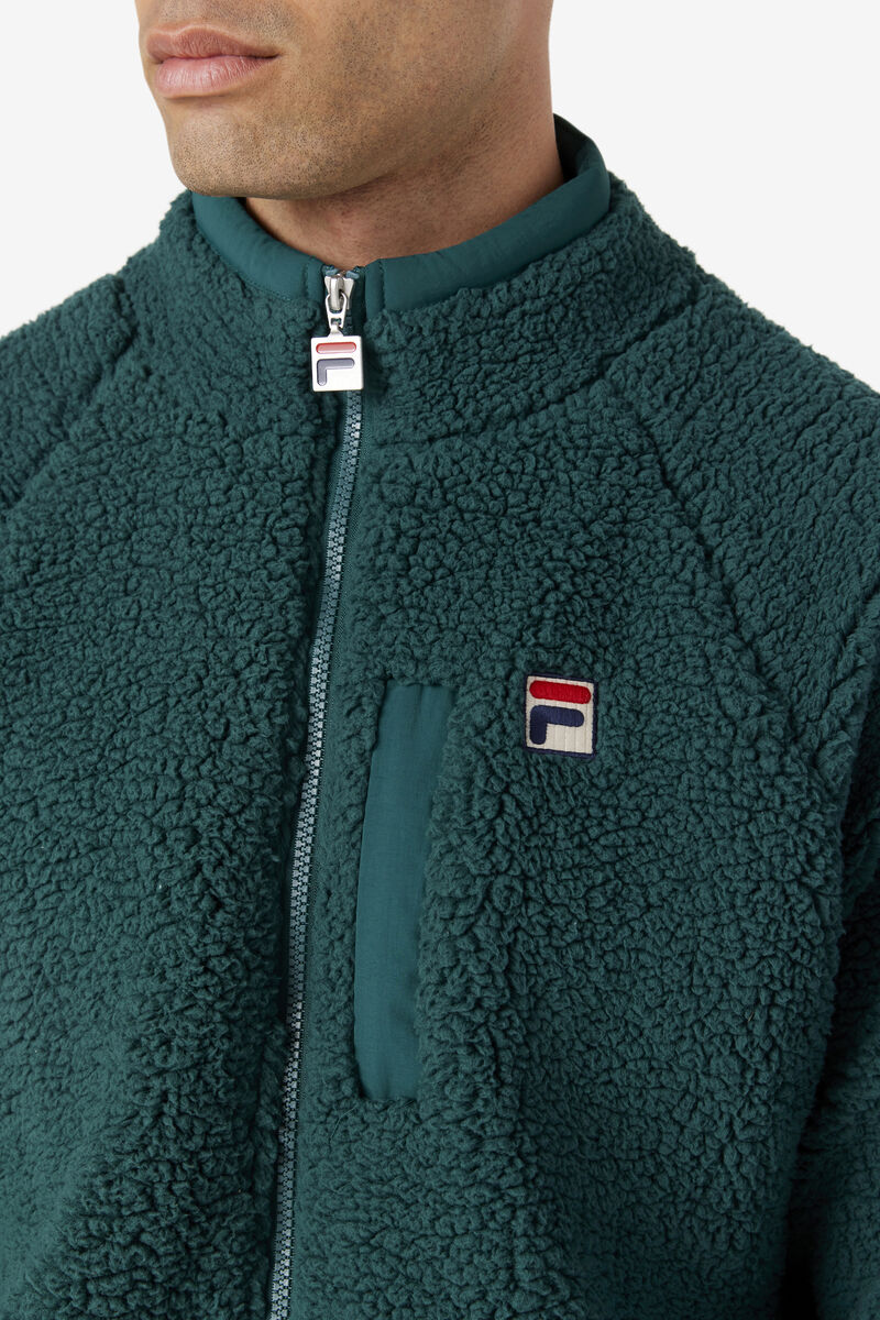 Fila Yuri Jacket Jacka Herr Mörkgröna | 1e5t12H6fwn