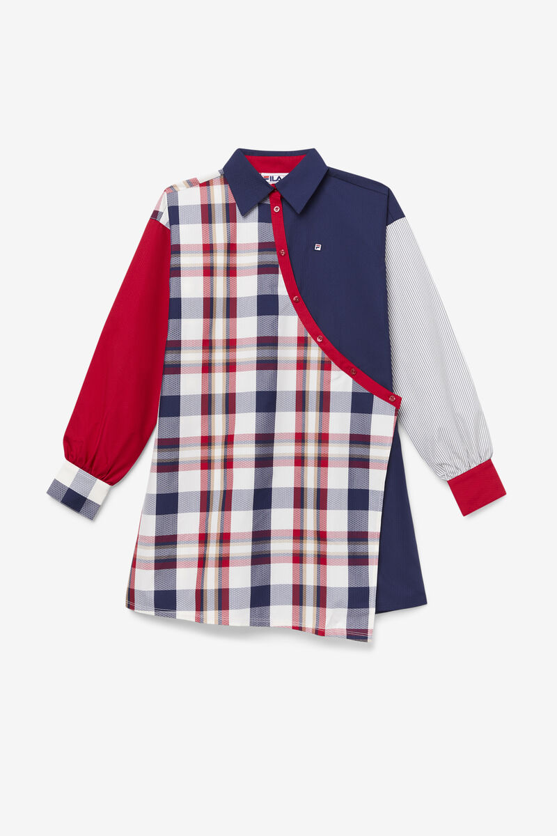 Fila Zerlina Klänning Klänning Dam Marinblå Röda | vVLuQxf4vQa