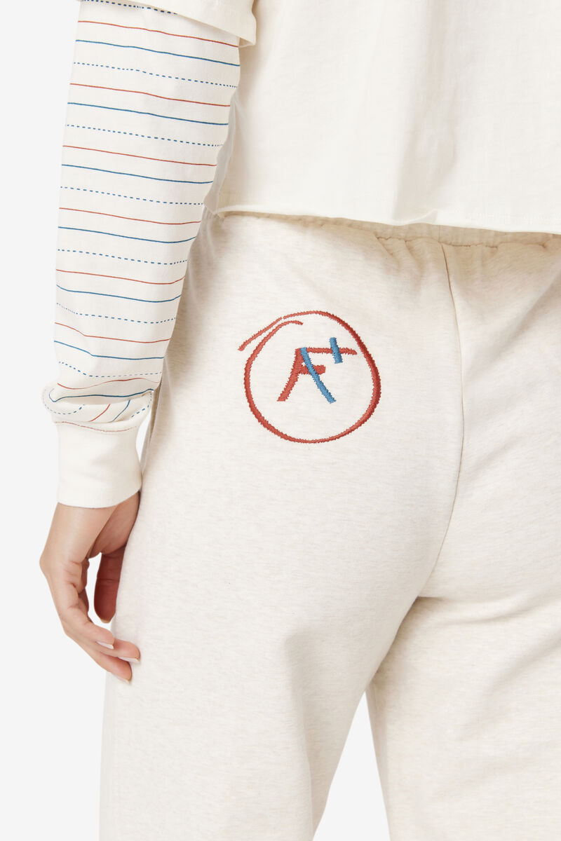 Fila Ziva Oversized Jogger Byxor Dam Blå Korall | qKlLj1vHnRL