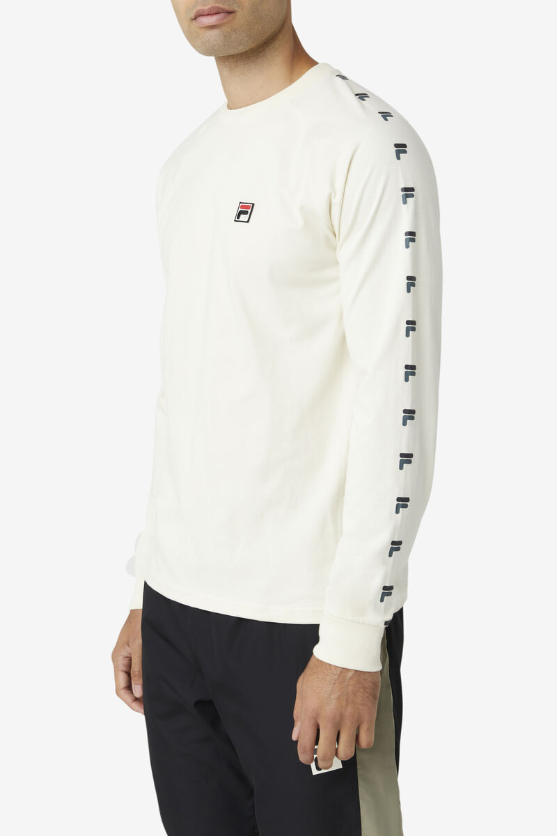 Fila Zubby Long Sleeve Shirt Herr Svarta | AbhJQHgTZyk