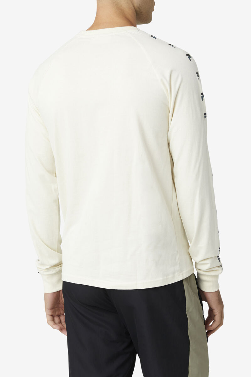 Fila Zubby Long Sleeve Shirt Herr Svarta | AbhJQHgTZyk
