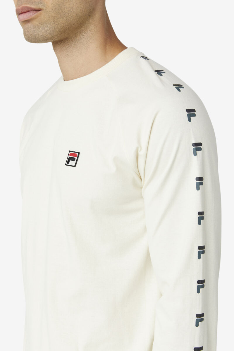 Fila Zubby Long Sleeve Shirt Herr Svarta | AbhJQHgTZyk